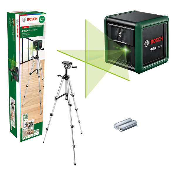 Kreuzlinien-Laser Quigo green