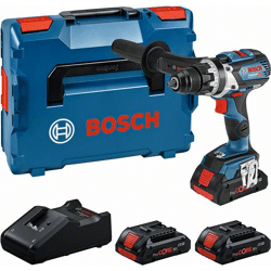 Bosch Prof. Set: Akku-Bohrschrauber GSR 18V-110 C,  3x ProCORE18V 4.0Ah,  L-BOXX