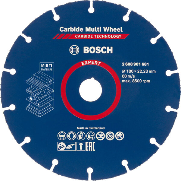 Carbide Multi Wheel Trennscheibe 180 mm