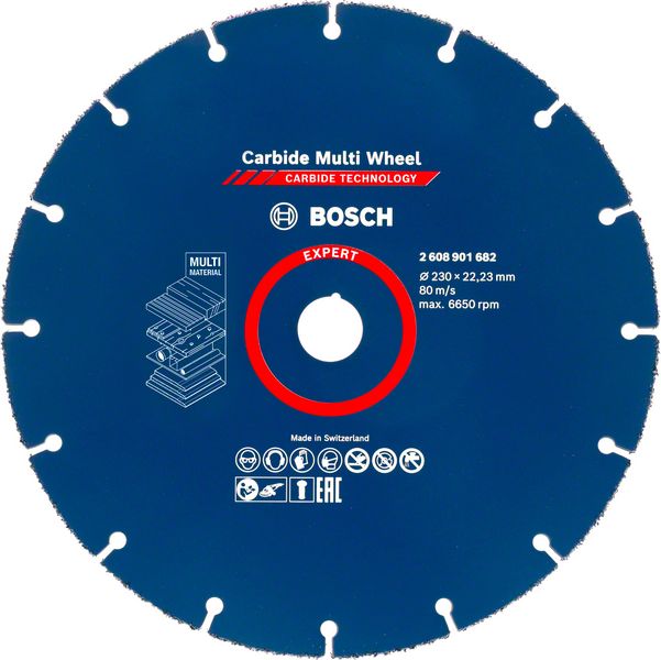 Carbide Multi Wheel Trennscheibe 230 mm