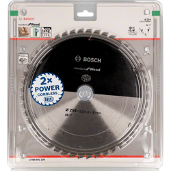 Bosch Kreissägeblatt Standard for Wood,  254 x 30,  48 Zähne