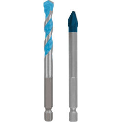 EXPERT HEX-9 Hard Ceramic + HEX-9 Multi Construction Bohrer, 8 mm