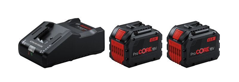 Starter-Set 2 x ProCORE18V 12.0Ah + GAL 18V-160