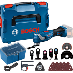 Akku-Multi-Cutter GOP 18V-34 Starlock Tauchsägeblätter+div. Zubehör L-BOXX