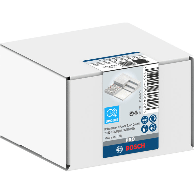 SDS-max HM Stockerplatte 50x50, 5x5