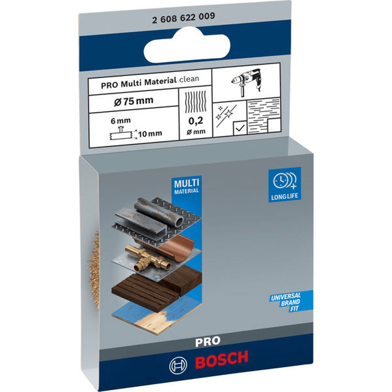 1 Scheibenb., 75mm, gew., 0,2mm Messing
