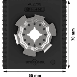 PRO AUZ 70 G, 70x65 mm