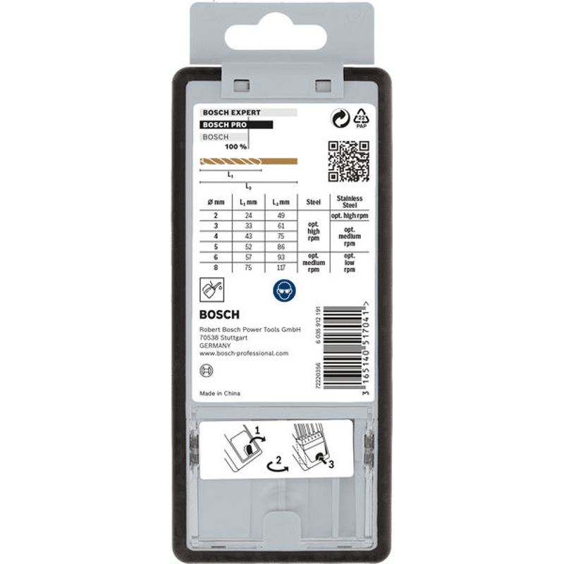 Robust Line Metallbohrer-Set HSS-Co