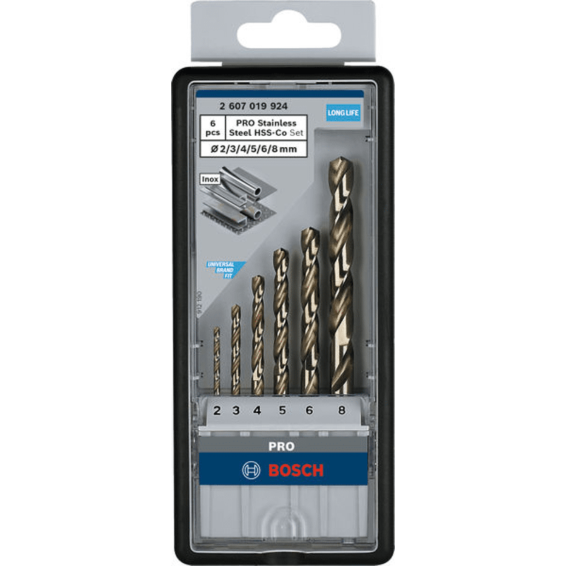 Robust Line Metallbohrer-Set HSS-Co