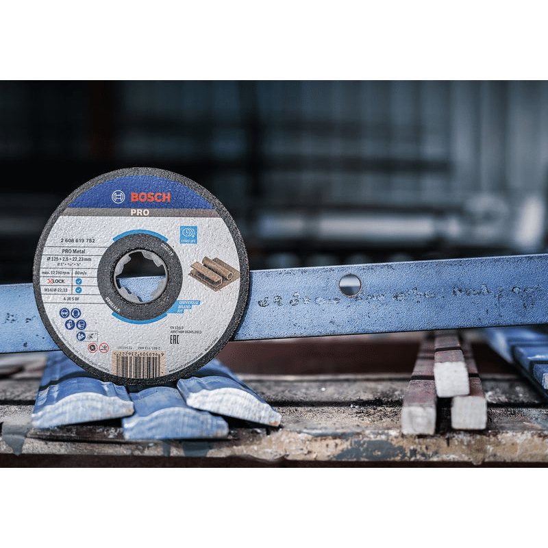 Gekröpfte Trennscheibe Standard for Metal X-Lock, 115x2.5x22.23 gekröpft