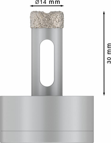 X-LOCK Diamanttrockenbohrer Best for Ceramic Dry Speed