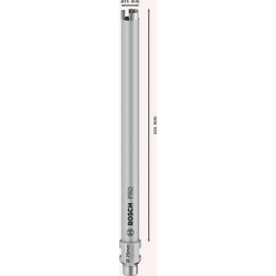Bosch PRO Core Cutter wet,  25x300 mm,  G 1/2"