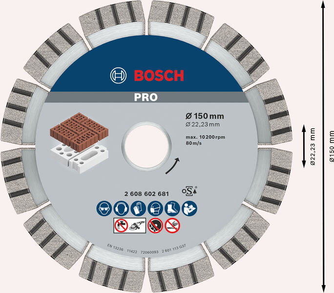 Diamanttrennscheibe Best for Abrasive