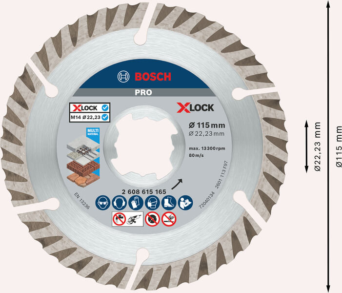 X-LOCK Diamanttrennscheibe Best for Ceramic