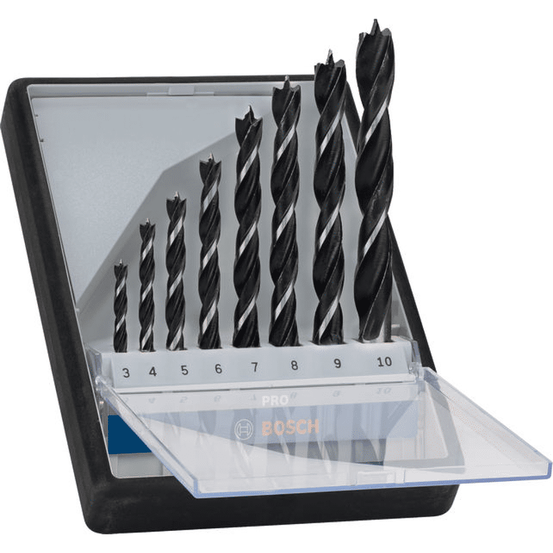 Holzspiralbohrersatz