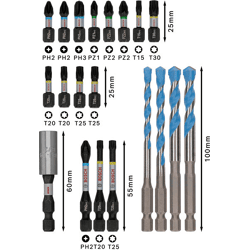 PRO Impact Mixed Set, 20 pcs