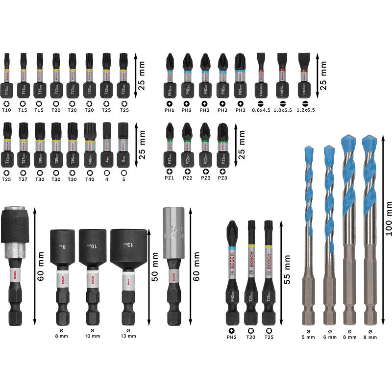 PRO Impact Mixed Set, 40 pcs