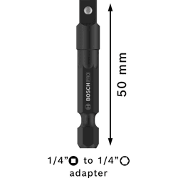 PRO Socket Adapter , 1/4", 50 mm