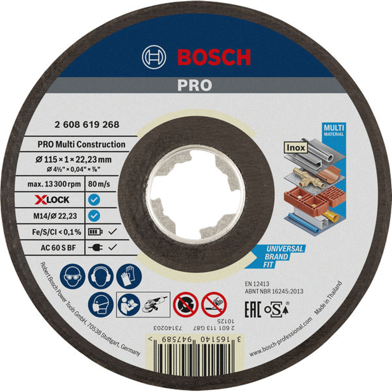 X-LOCK Trennscheiben Multi Construction