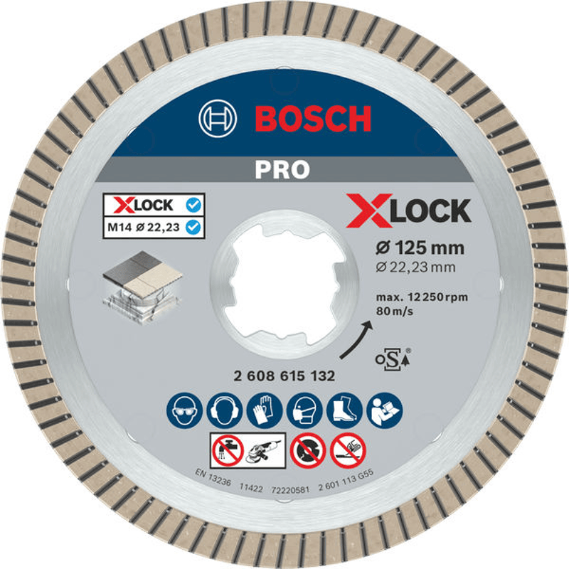 X-LOCK Diamanttrennscheibe Best for Ceramic Extra Clean Turbo