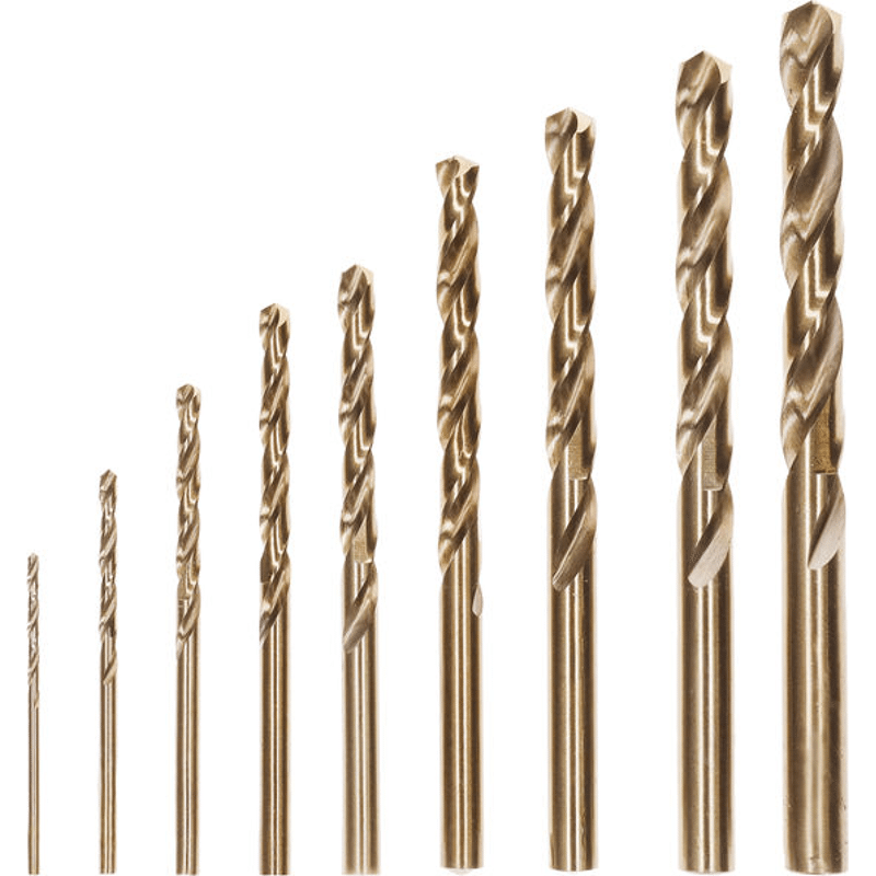 RobustLine 10 tlg. HSS-Co Bohrer Set