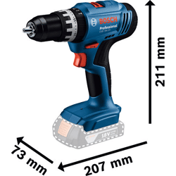 Akku-Schlagbohrschauber GSB 18V-25, 2 x Akku GBA 18V 2.0Ah in L-BOXX