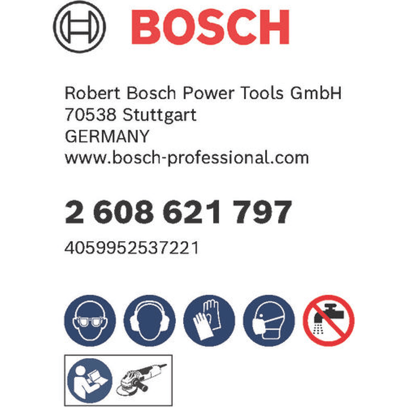 EXPERT R781 Prisma Ceramic Fiberscheibe 180 mm