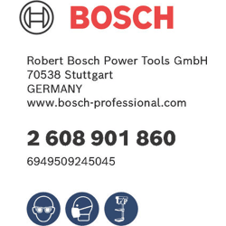 EXPERT Laminated Wood Scharnierlochbohrer, 40 x 60 x 90 mm