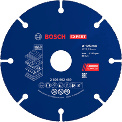 Bosch EXPERT Carbide Multi Wheel Trennscheibe, 125 mm, 22, 23 mm