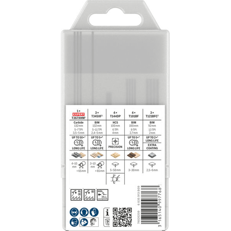 JSB Multi Material-Pack 15-teilig