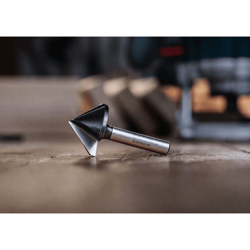 V-Nutfräser 1/4"