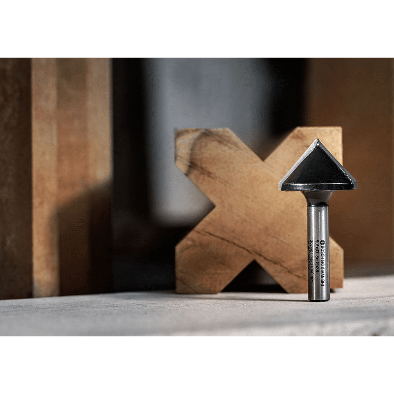 V-Nutfräser 1/4"