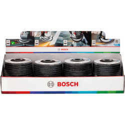 X451 Fächerschleifscheibe, 115 x 22,23 mm, K40, Z27, 60-tlg