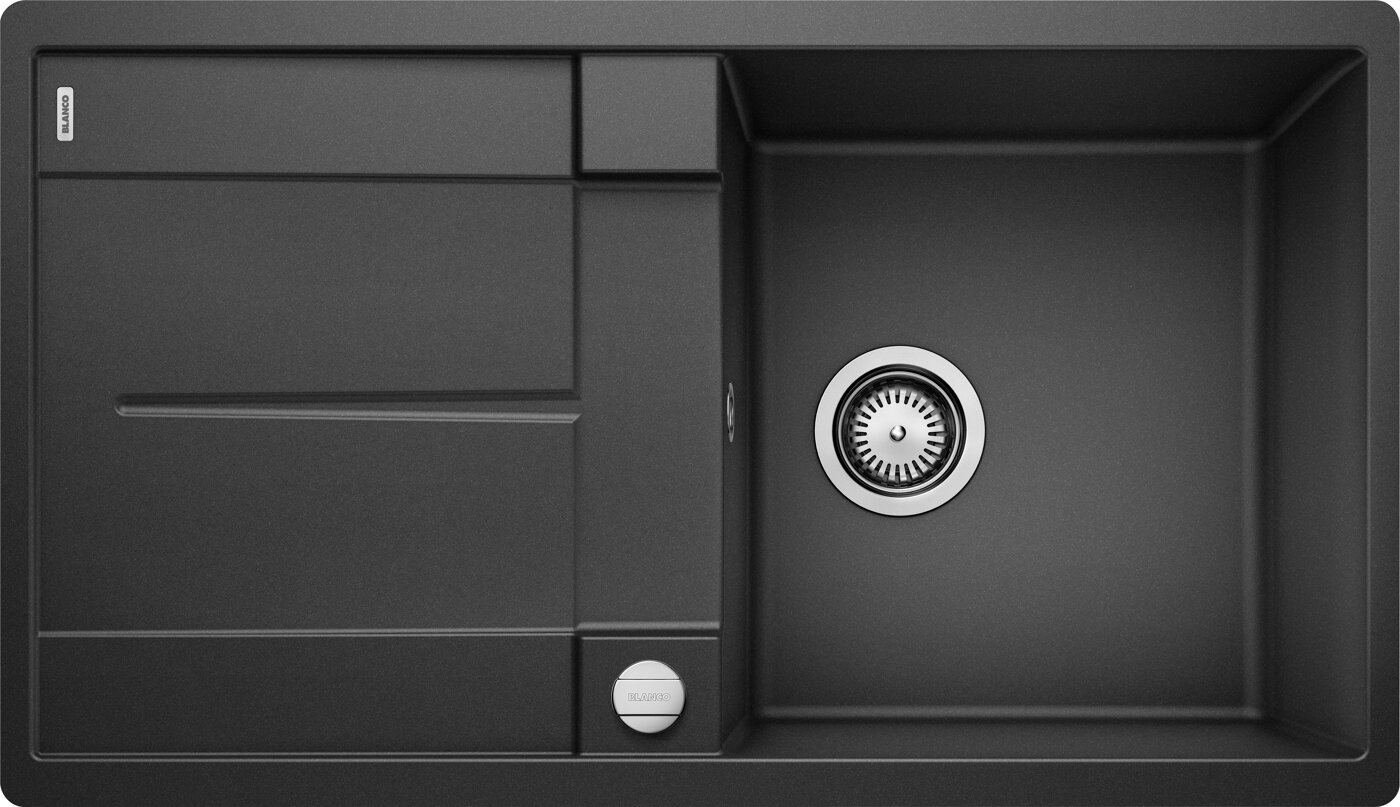 Spülbecken Aus Steinzeug Blanco ZIA 6 S / Anthrazit