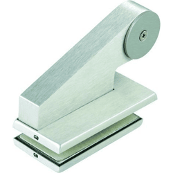 Dorma-Glas DORMA Eckbeschlag,  AT,  seitl. gek.GP,  unten,  R,  F=24,  LM ähn