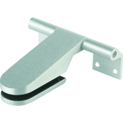 Dorma-Glas Ganzglastürband Studio Rondo Holzzarge