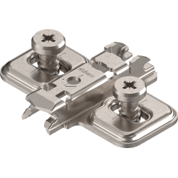 Blum Clip Kreuz- Montageplatte Mittel D=0, H=8, 5, m.Systems, SV