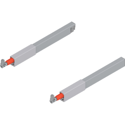 Blum TANDEMBOX Längsreling (oben), für Frontauszug, NL=270 mm, links/rechts, für TANDEMBOX intivo/antaro, für TANDEMBOX antaro, R9006 weissalumin.