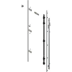 Blum REVEGO duo,  Scharnierträger Set,  für Pockethöhe 24072556 mm,  rechts