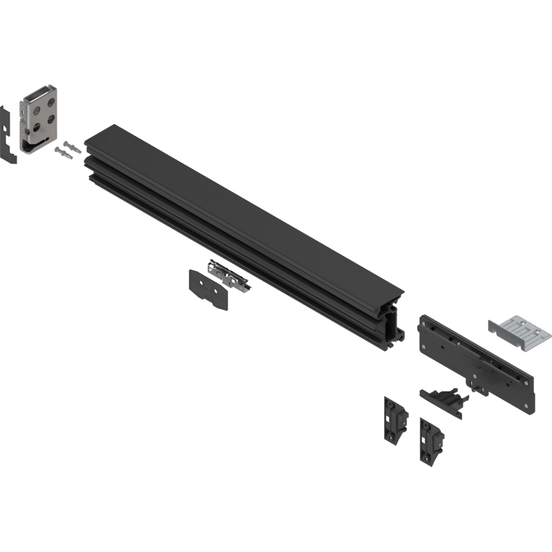 REVEGO duo Montageset Einzeltür u. Doppeltür Länge: 542mm, lichte Weite: 600mm R