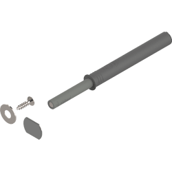 AVENTOS TIP-ON Langversion mit Magnet Platingrau