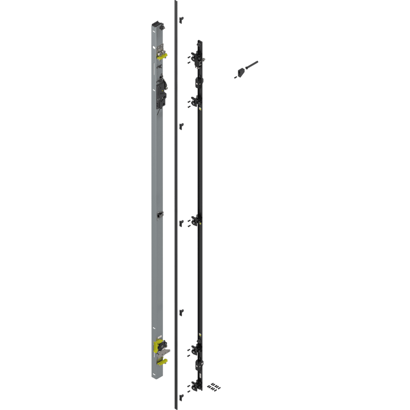 REVEGO uno, Scharnierträger (Set), für Pockethöhe 11421356 mm, links