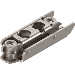 Blum CLIP gerade Exz-Montageplatte, 3mm, vorm.Systemschrauben