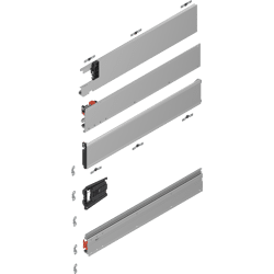 Blum REVEGO duo,  Pocketschiene Set,  NL=525 mm,  links