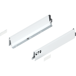 Blum TANDEMBOX Zarge, Höhe M (83 mm), NL=450 mm, links/rechts, seidenweiß