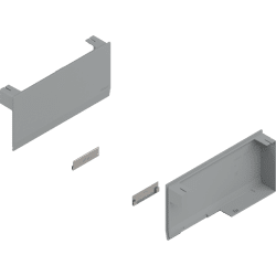 AVENTOS HK top Hochklappe Abdeckk.set links/rechts hell