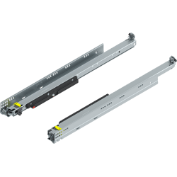 Blum MOVENTO mit TIP-ON, Vollauszug für Holzschubkasten, 70 kg, NL=650, für Kupplung,