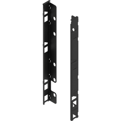 Blum LEGRABOX Holzrückwandhalter,  H=257 mm,  carbonschwarz matt,  links/rechts