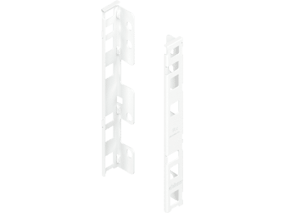 LEGRABOX Holzrückwandhalter, Höhe C (193 mm), links/rechts, seidenweiss matt
