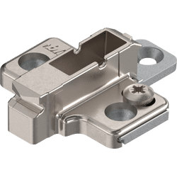 Blum Clip Kreuz- Montageplatte Distanz 6mm,                                                                                                    H=14,5mm,                                                                                                    f.System